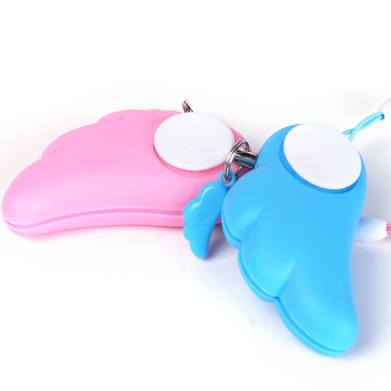 Elegante llavero de alarma de autoprotección para mujeres y adolescentes