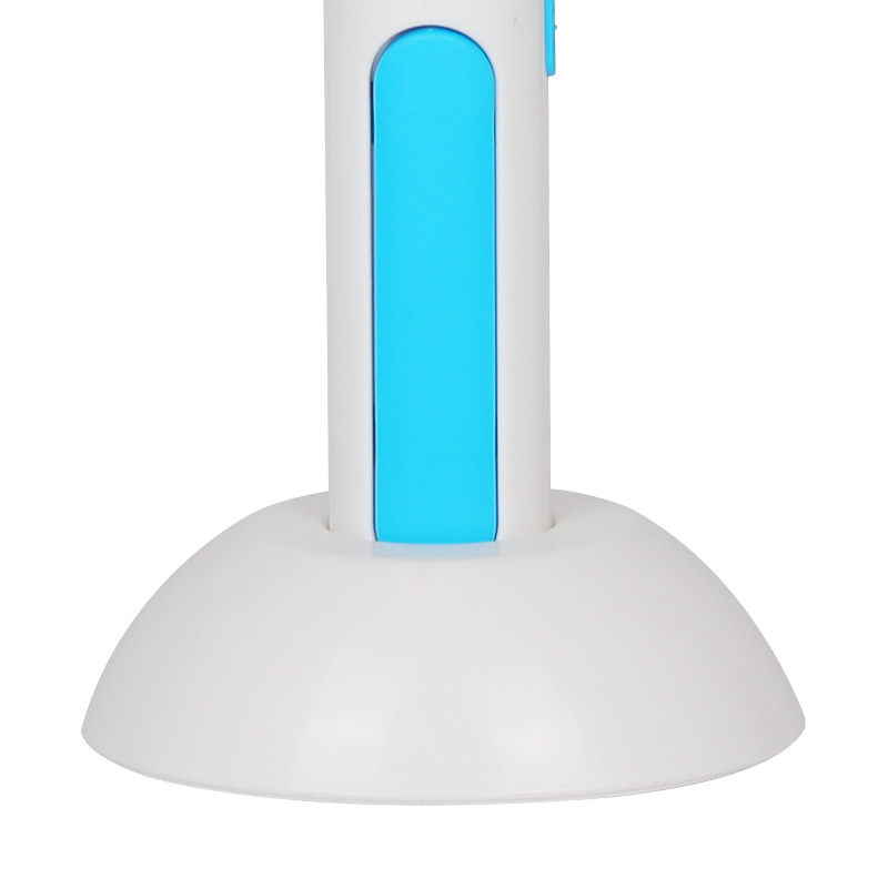 Aplastador de mosquitos eléctrico recargable vertical azul y blanco