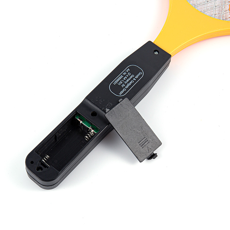 Impresionante matamoscas eléctrico de seguridad con marco naranja