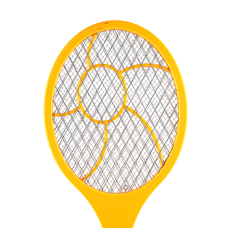 Impresionante matamoscas eléctrico de seguridad con marco naranja