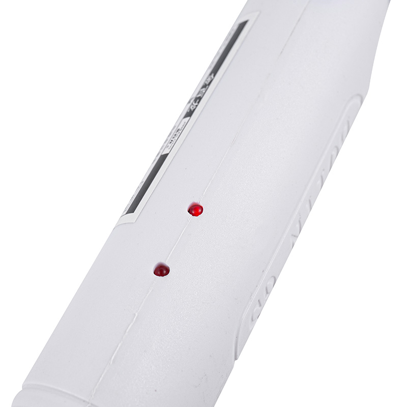 Aplastador de mosquitos eléctrico ligero con mango antideslizante blanco