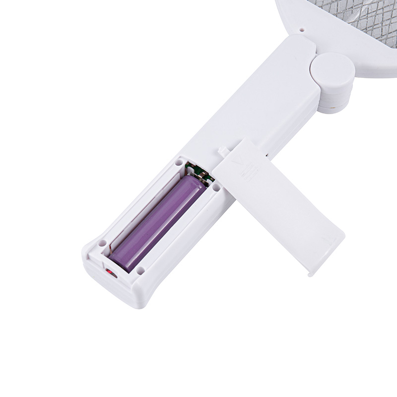 Apisonador de mosquitos eléctrico ligero blanco minimalista