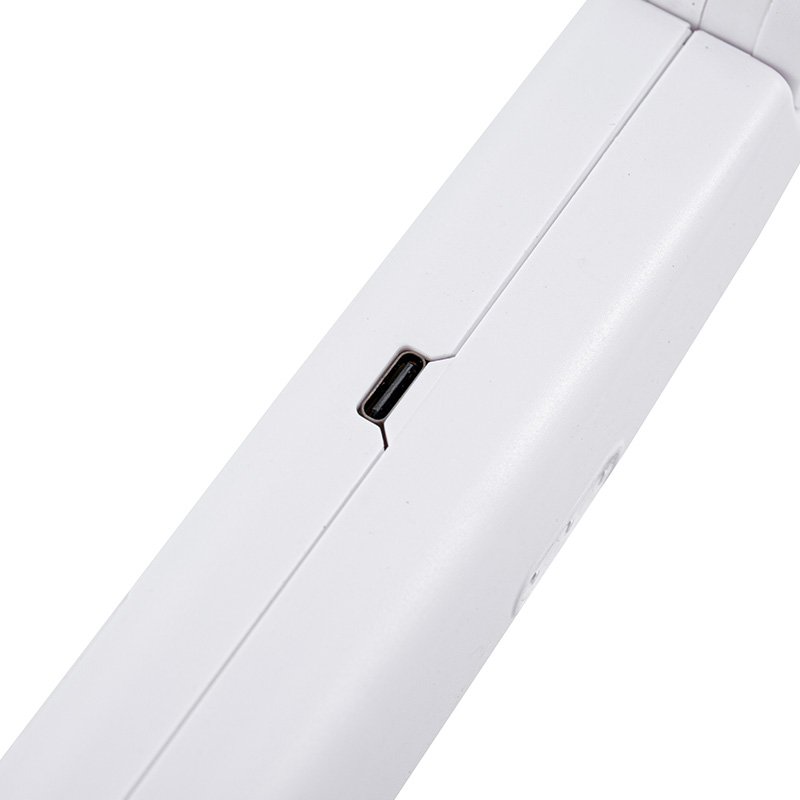 Apisonador de mosquitos eléctrico ligero blanco minimalista