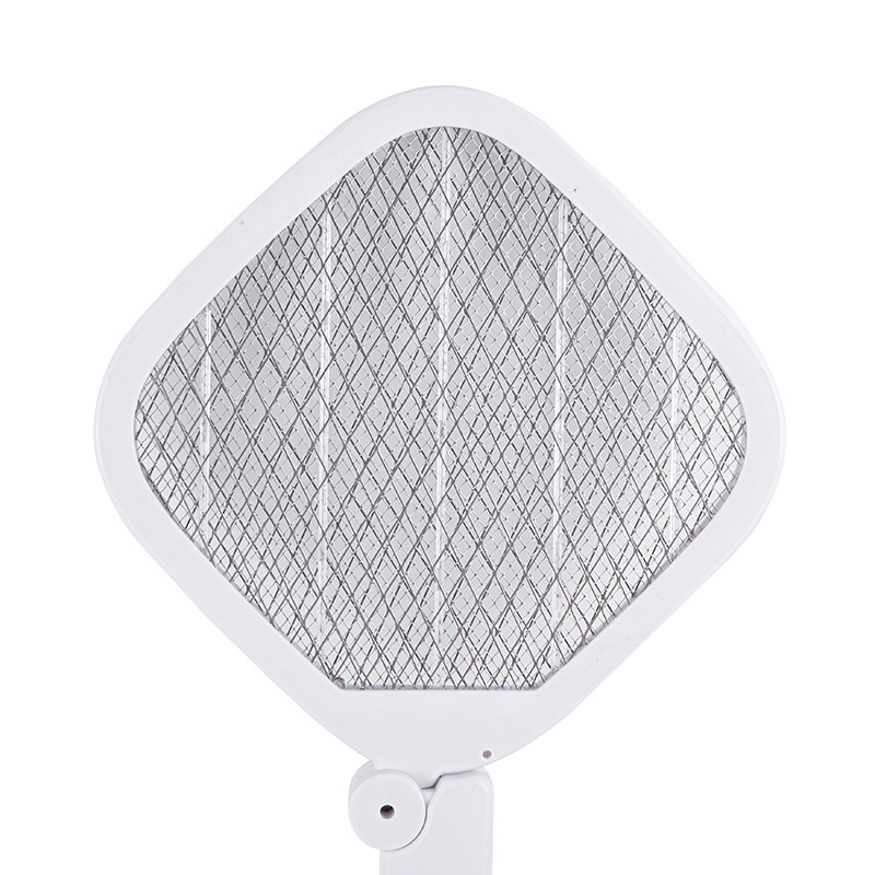 Apisonador de mosquitos eléctrico ligero blanco minimalista