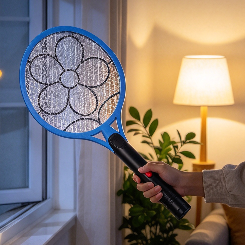 ¿Cómo funciona un matamoscas eléctrico recargable?